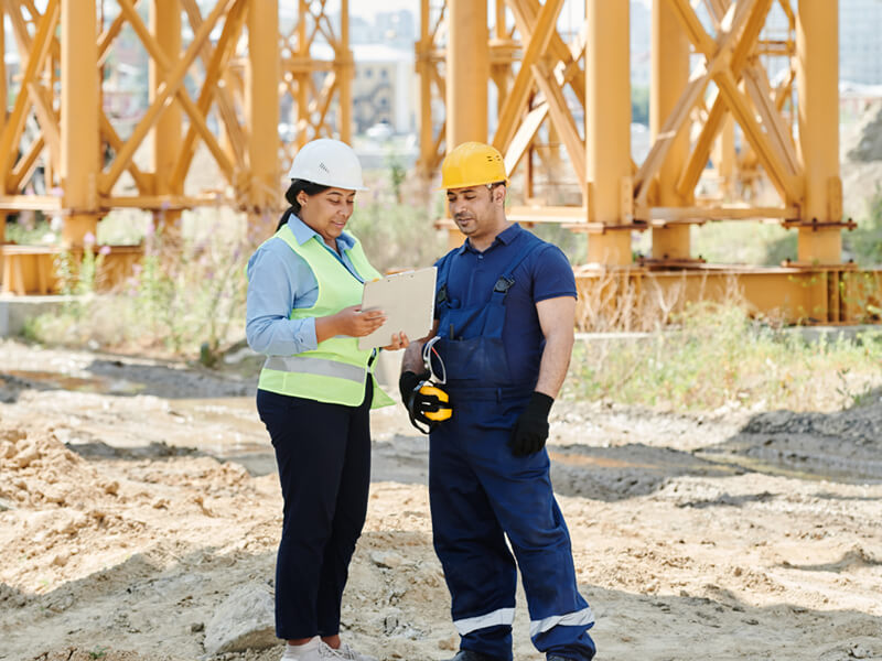 Visite de chantier à Namur